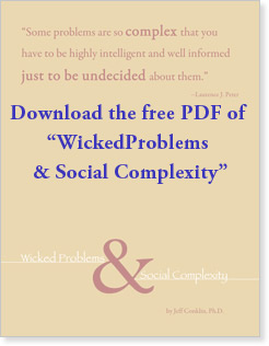 Wicked Problems & Social Complexity